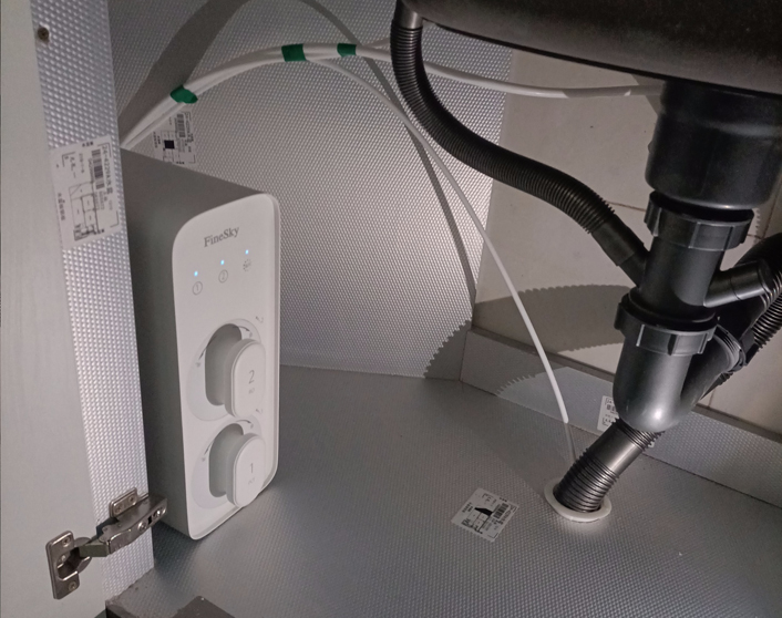 深圳福田嘉洲華苑_安裝中央前置過(guò)濾器與RO反滲透凈水器(圖3) 124 (3).jpg